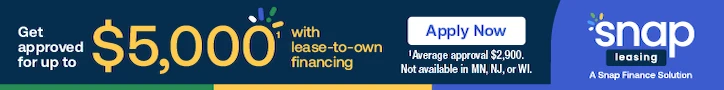 Snap financing offer up to 5000 dollars